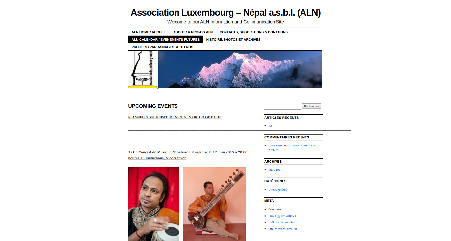 Site Association Luxembourg-Népal